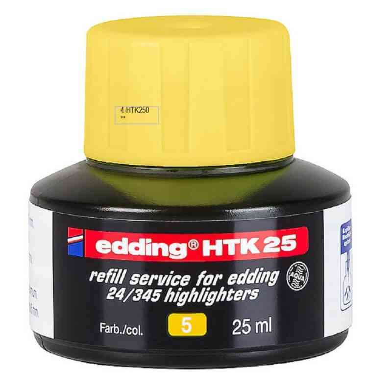 [EDD014] Navulinkt highlighter 25ML-24 - Geel