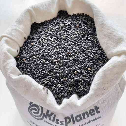 [VAJ025VRAC] Graines de sésame noir 250g (sac complet: 750g) - VRAC