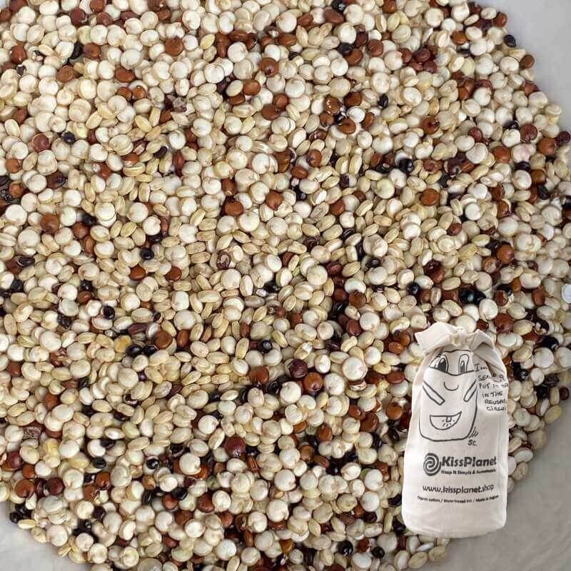 [VAJ050VRAC] Quinoa 3 couleurs 250g (sac complet: 1250g) - VRAC