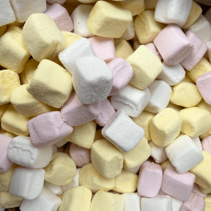 [BEL014VRAC] Marshmallow moelleux aux fruits 100g (sac complet: 300g) - VRAC