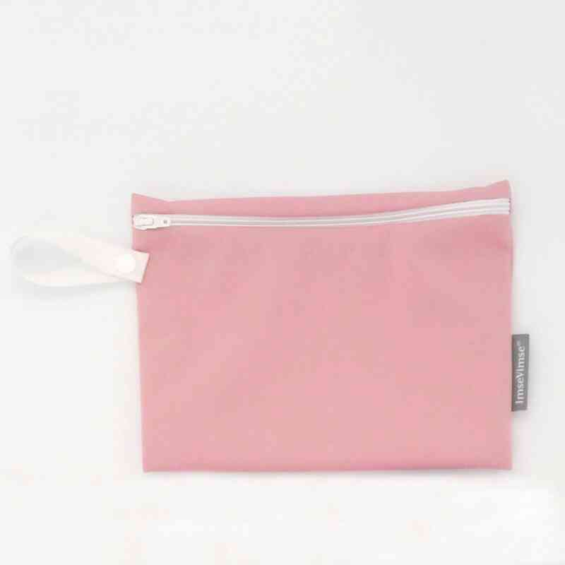 [IMV072] Mini waterproof bag for hygienic protections and washable nursing pads, Blossom