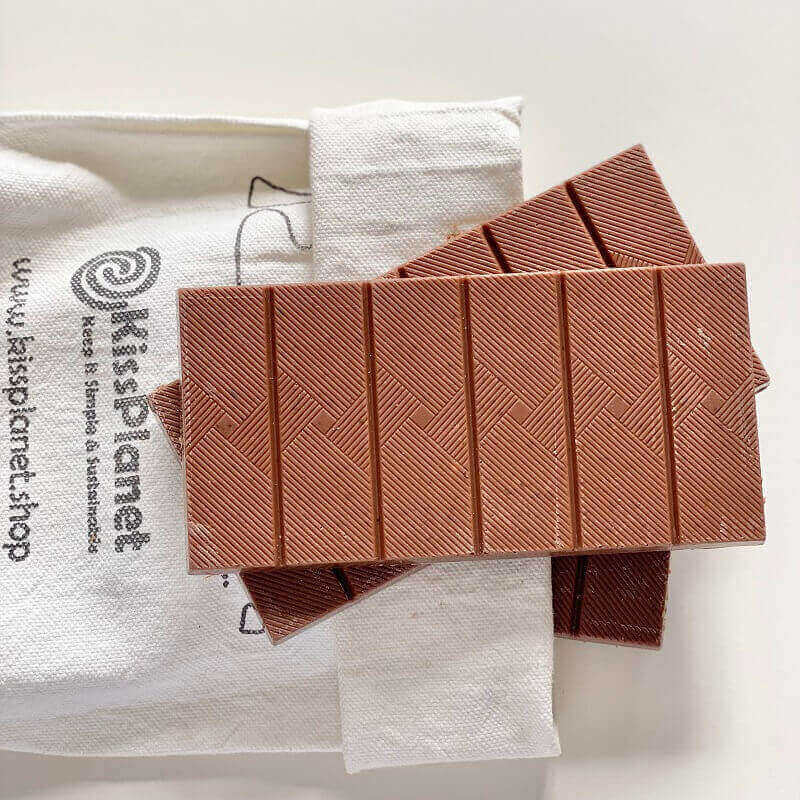 [SSC003VRAC] Tablette chocolat au lait caramel beurre salé bio 70g (sac complet: 6 pc) - VRAC