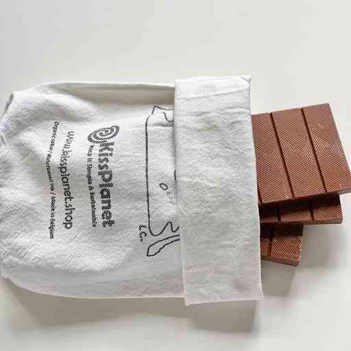 [SSC003VRAC] Tablette chocolat au lait caramel beurre salé bio 70g (sac complet: 6 pc) - VRAC