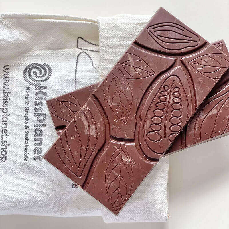[NAO012VRAC] Tablette chocolat noir 85% single origin Pérou 80g (sac complet: 6 pc) - VRAC