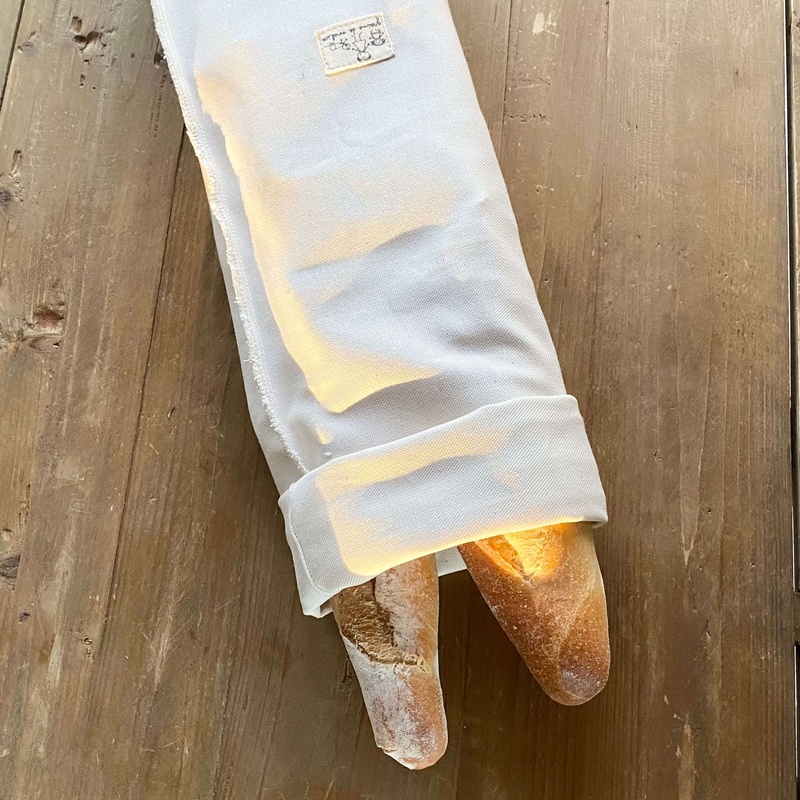 [GDM010] Reusable baguette bag - natural color