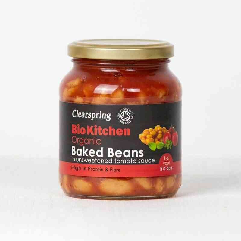 [CLS010] Organic beans in tomato sauce 350g
