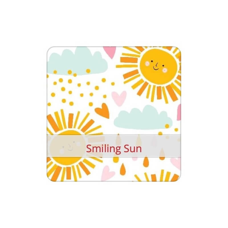 [FLX003] Sac à lunch réutilisable, large, coloris Smiling Sun