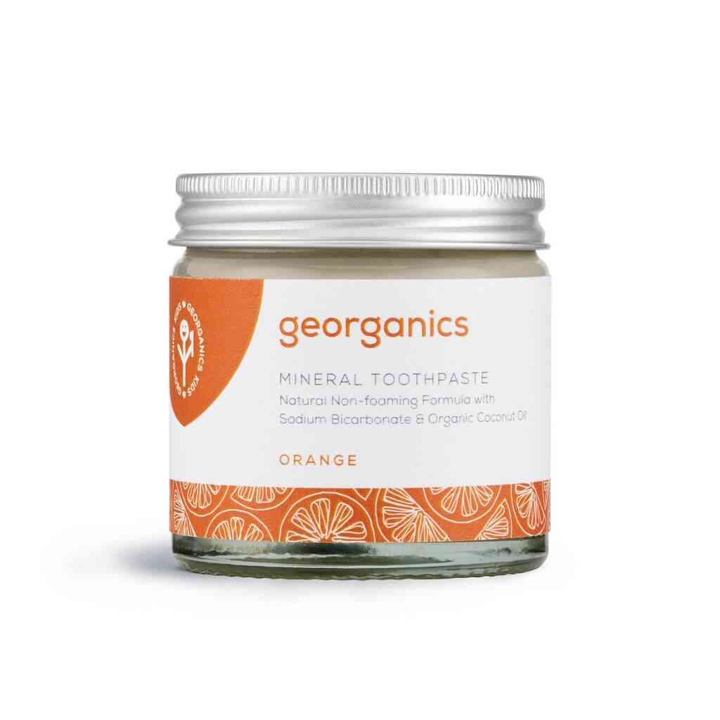 [GEO029] Mineral toothpaste in glass jar - Orange - 60 ml