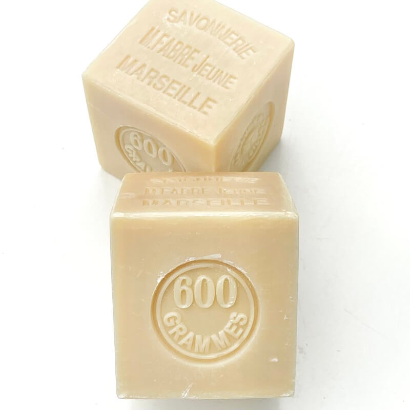 [MAF003VNF] Cube de savon de Marseille LAVOIR 600g (sac complet: 2 pc) - VRAC