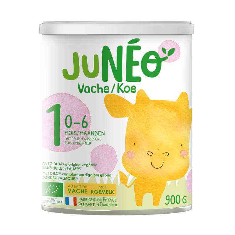[JUN001] Junéo 1 lait vache 0 -  6 mois  (900g)