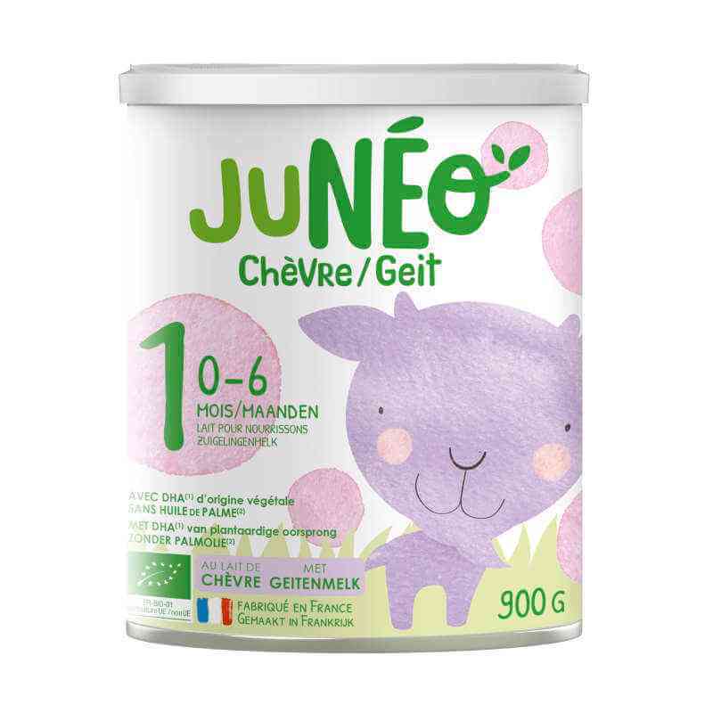 [JUN004] Junéo 1 lait chèvre  0 -  6 mois 900g