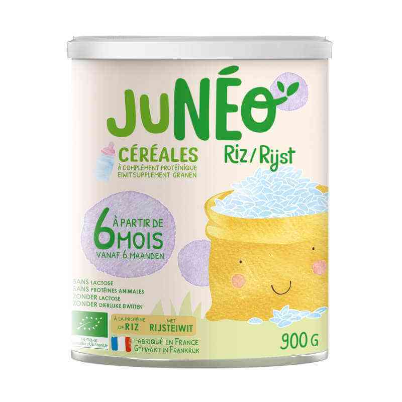 [JUN008] Junéo riz  céréales à complément protéinique 900g