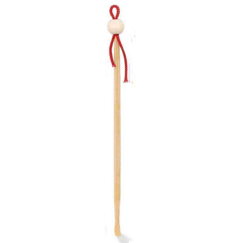 [ORK004VNF] Japanese bamboo ear spoon - RED - 1 pce - BULK