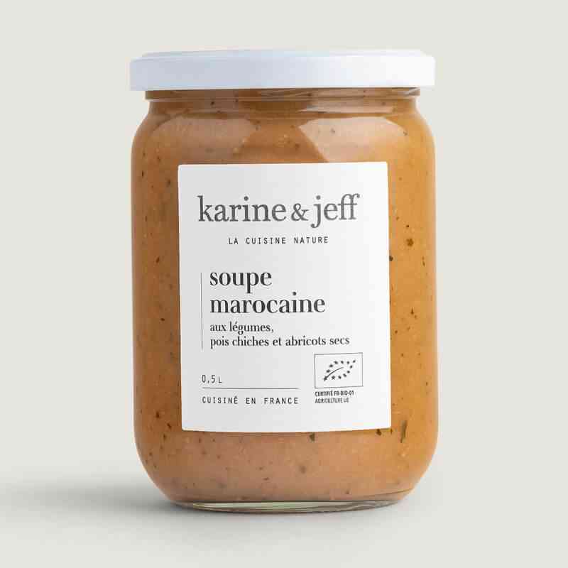 [KAJ004] Soupe marocaine aux pois chiches 0,5L