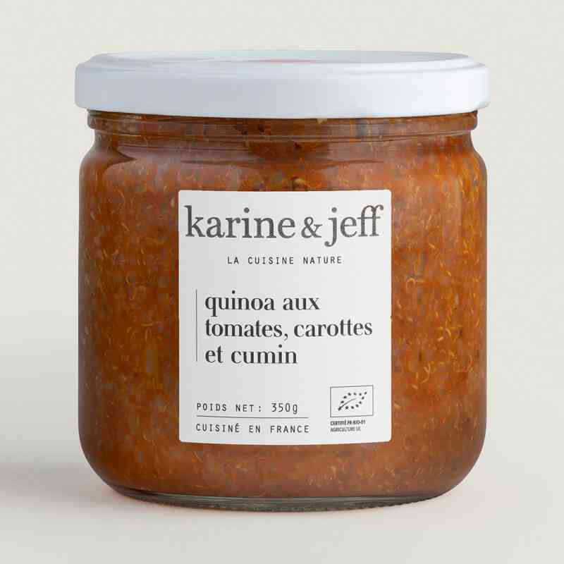 [KAJ014] Quinoa aux tomates, carottes et cumin 350g