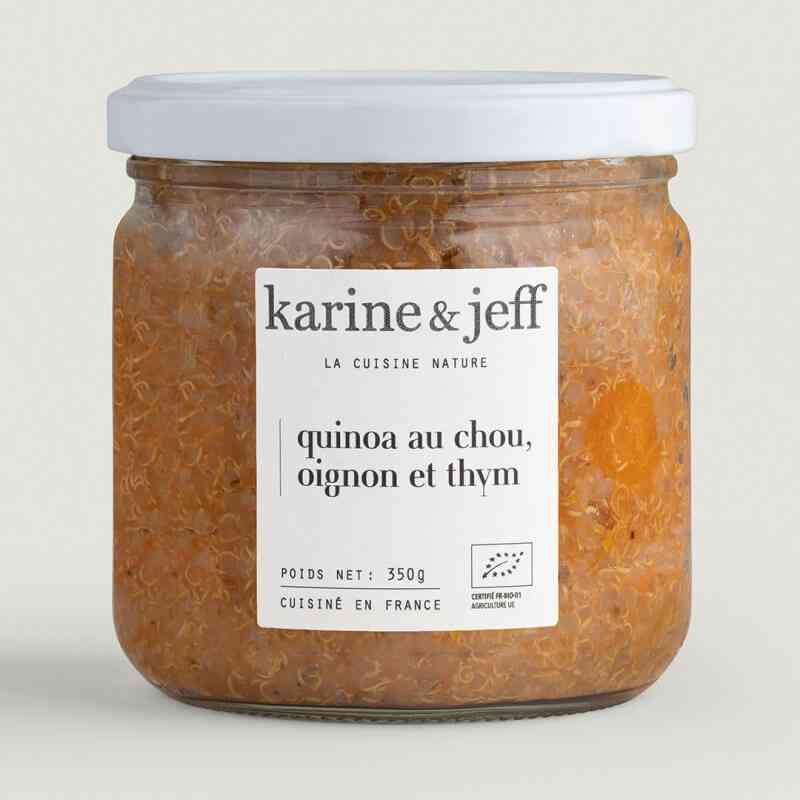[KAJ015] Quinoa au chou, oignon et thym 350g