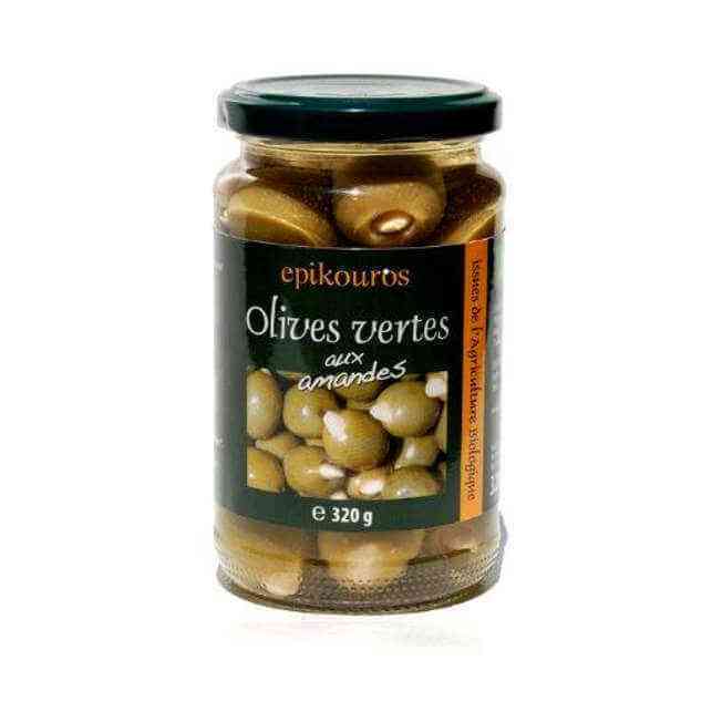 [EPI003] Olives vertes farcies aux amandes 320g