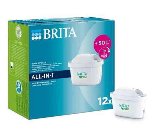 [BRI012] 5+1 Filtres Maxtra+ pour carafes Brita Marella - Pack