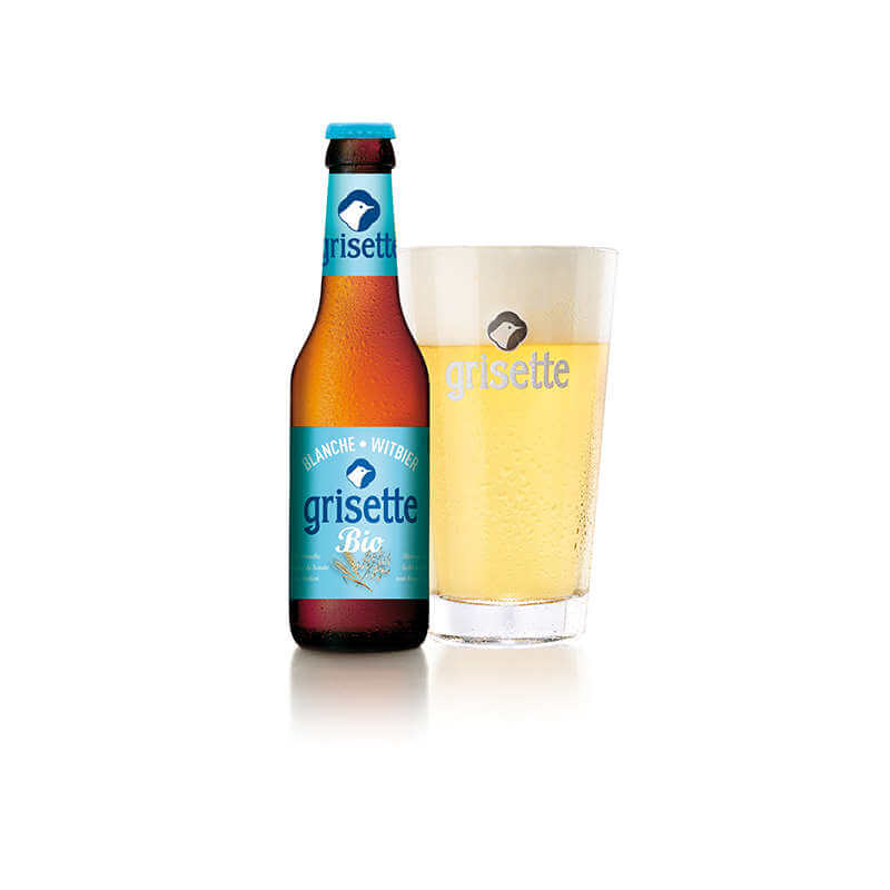[GRT002] Bière Grisette - Blanche 25cl - Pack de 4