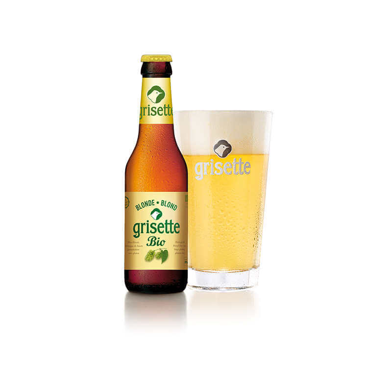 [GRT001] Bière Grisette - Blonde 25cl - Pack de 4