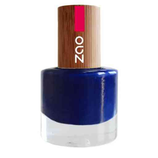 [ZAO123] Vernis à ongles bleu nuit 653 – nouvelle formule 