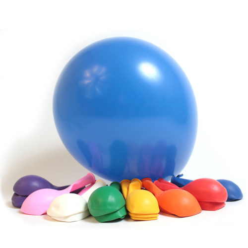 Ballons 24 pièces - 8 couleurs - 100% équitable