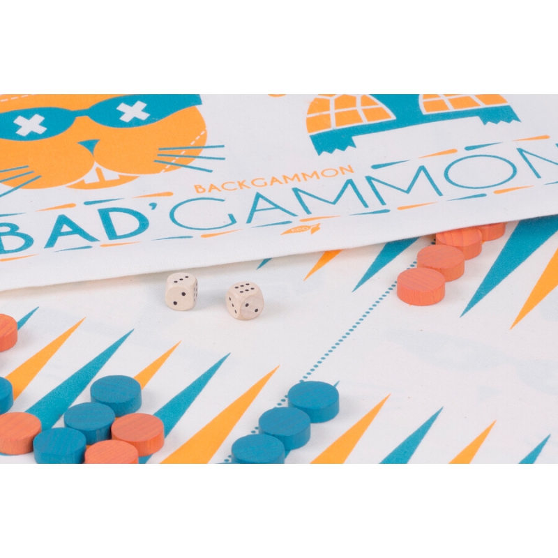Backgammon game - BAD'GAMMON
