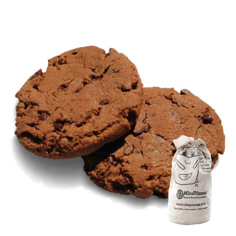 Cookies tout chocolat 5x40g (sac complet: 10 pc) - VRACBE