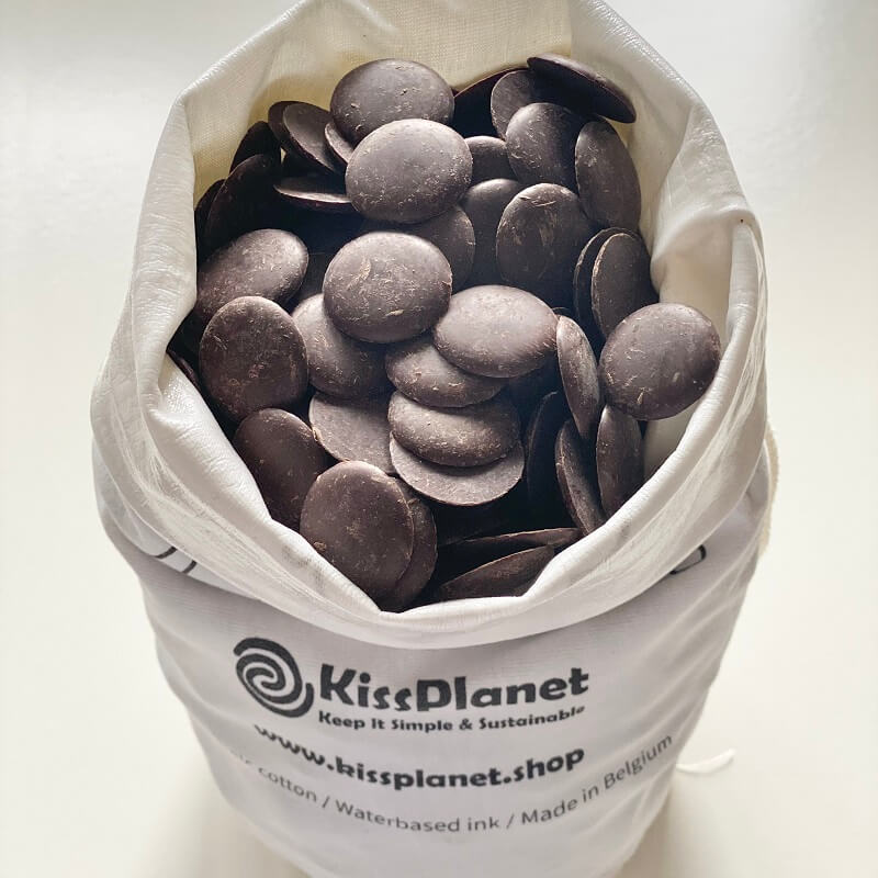 Palets chocolat noir 72% Rio Arriba 250g (sac complet: 1,25 kg) - VRAC
