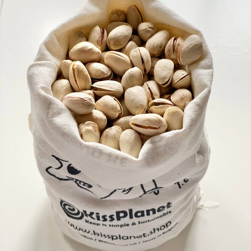 Pistaches natures avec coque 250g (sac complet: 750g) - VRAC