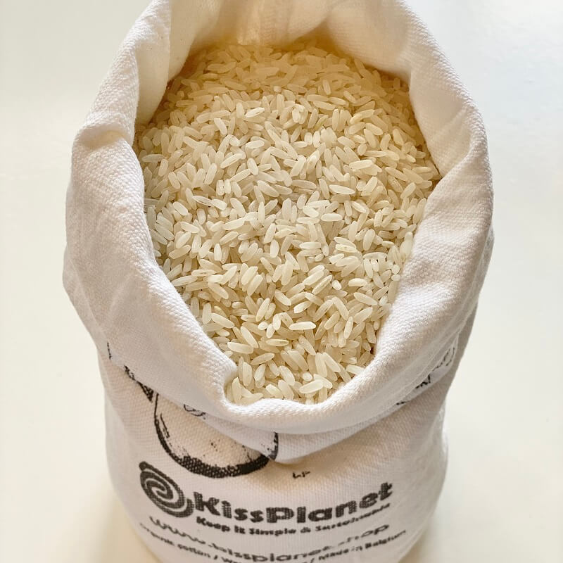 Riz long blanc de Camargue 250g (sac complet: 1500g) - VRAC