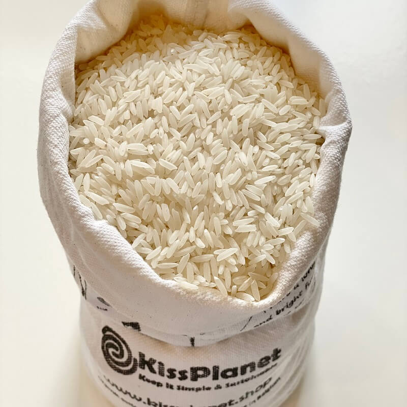 Riz thaï (riz jasmin) blanc 250g (sac complet: 1500g) - VRAC