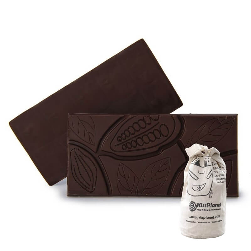 Tablette chocolat noir 85% single origin Pérou 80g (sac complet: 6 pc) - VRAC