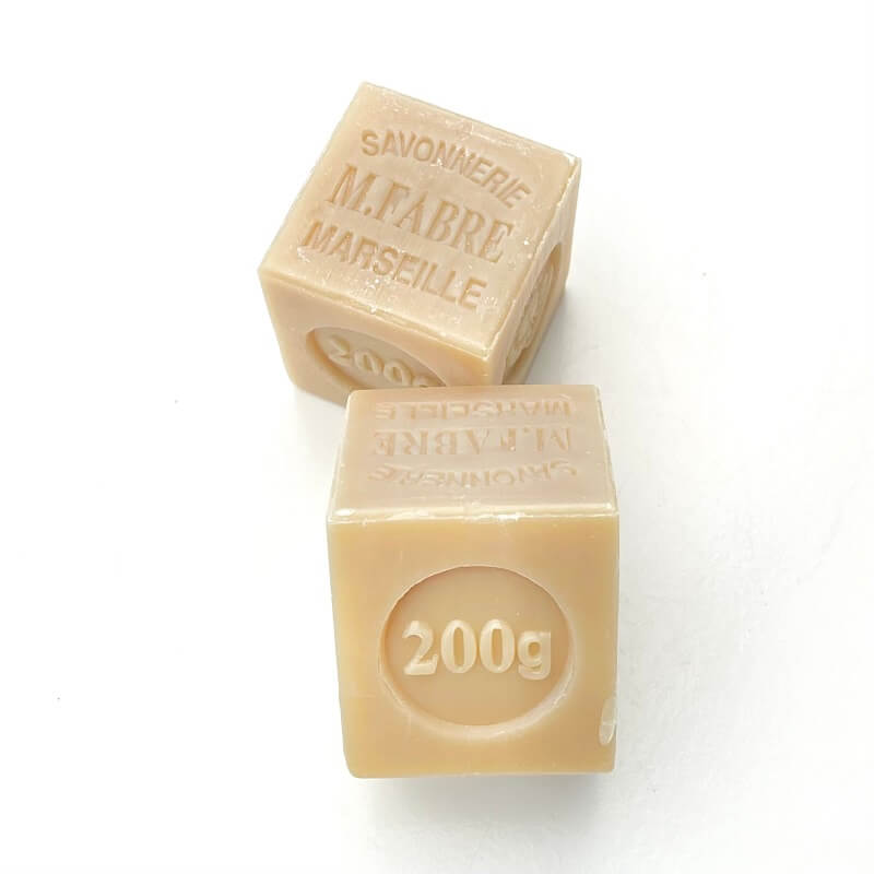Cube de savon de Marseille LAVOIR 200g (sac complet: 6 pc) - VRAC
