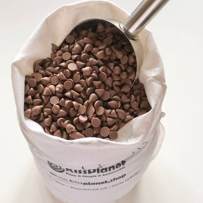 Pépites chocolat au lait 36% 250g (sac complet: 1kg) - VRAC
