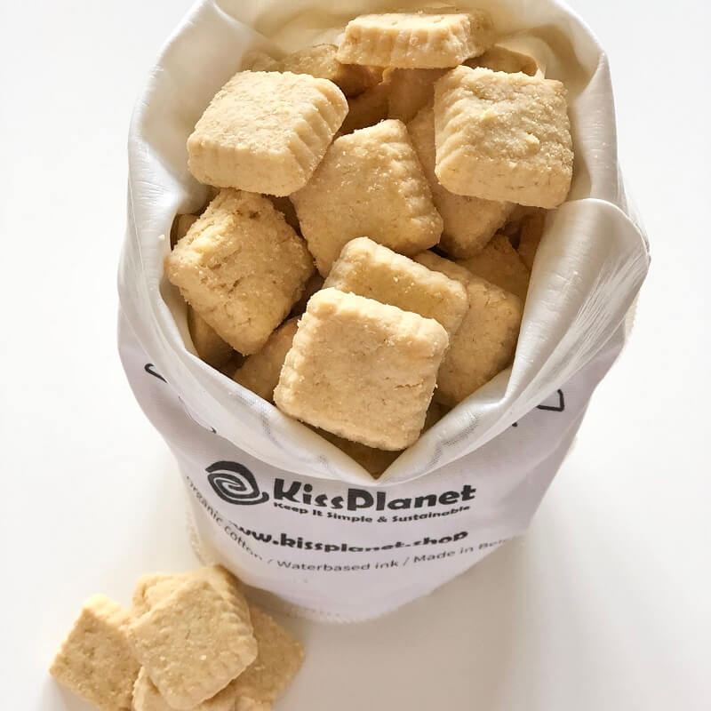 Biscuits apéro fromage et fleur de sel 250g (sac complet: 750g) - VRAC