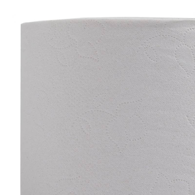 Papier toilette écologique sans emballage individuel - 400 feuilles - Blanc (1x)